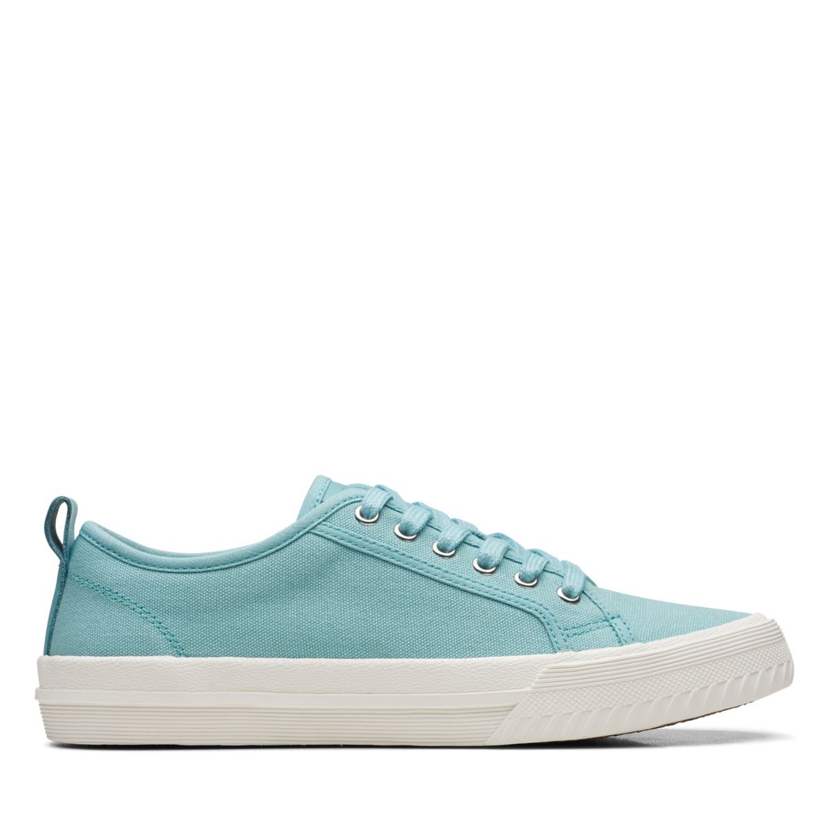 Turquoise Women's Clarks Roxby Lace Sneakers | 44133610