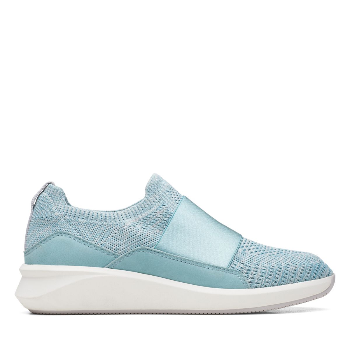 Turquoise Women's Clarks Un Rio Knit Slip On | 42845483