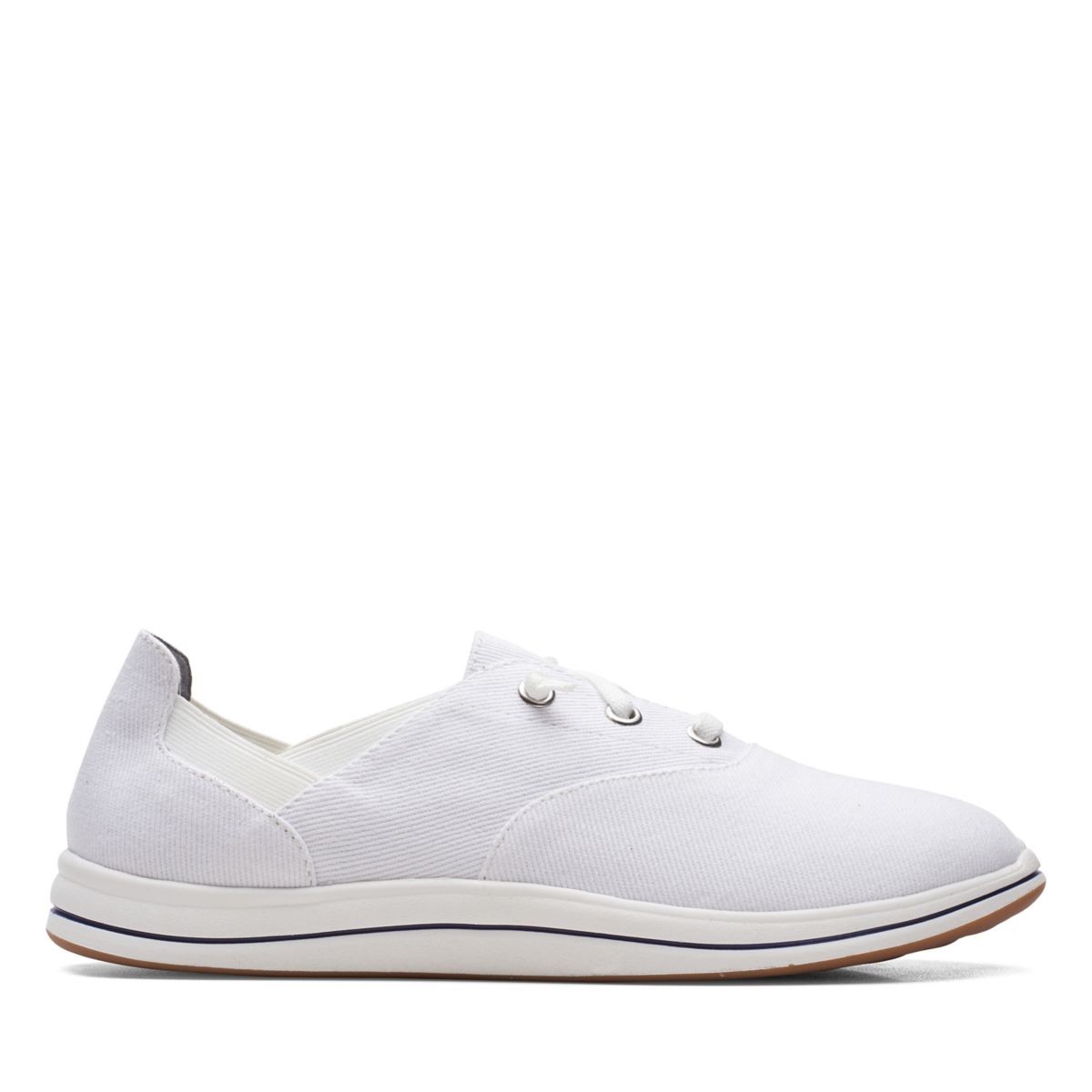 White Women's Clarks Breeze Ave Sneakers | 69069924
