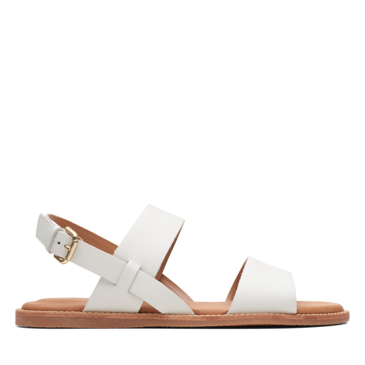 White Women's Clarks Karsea Strap Sandals | 82219596