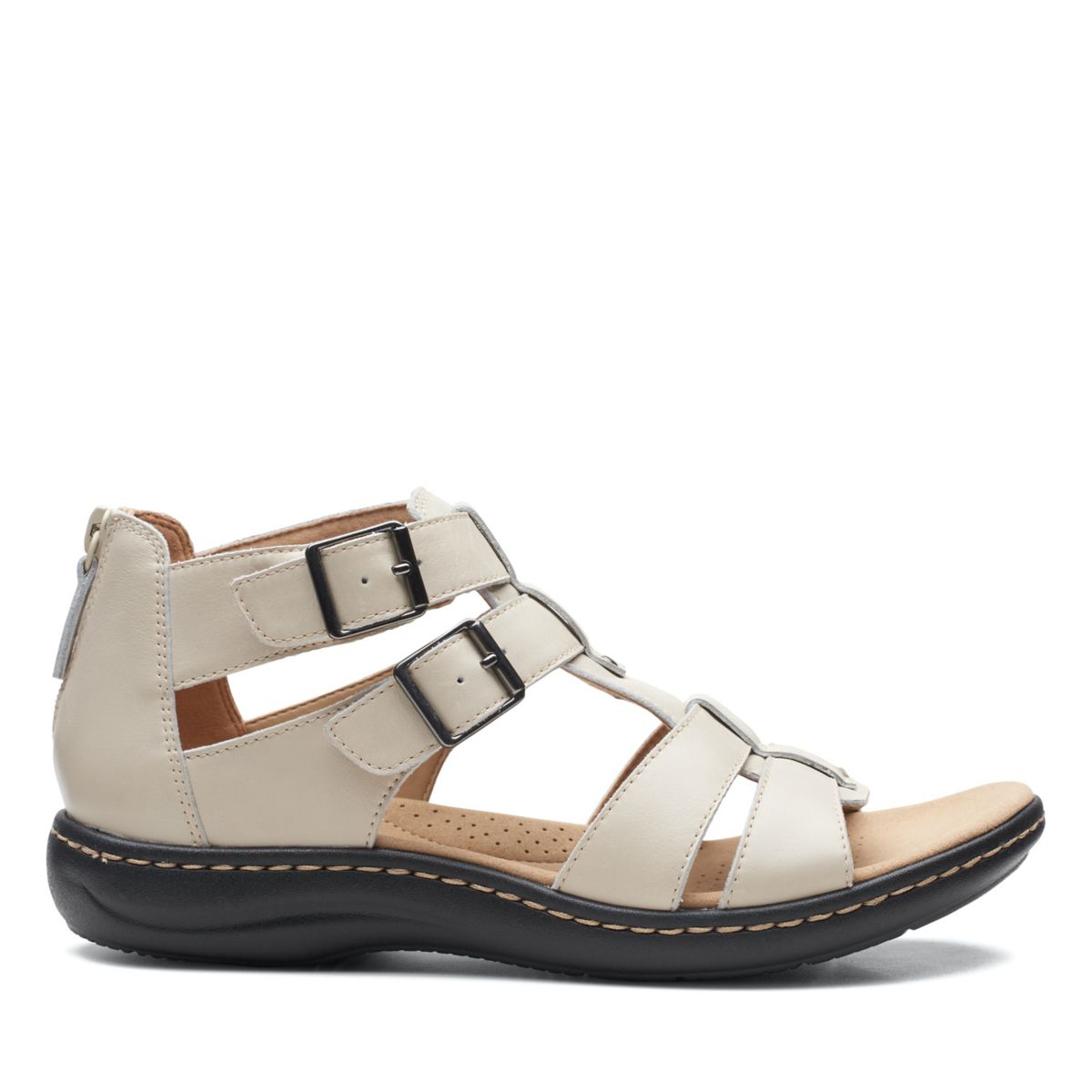 White Women's Clarks Laurieann Remi Sandals | 86078366