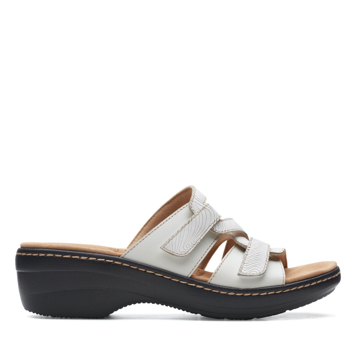 White Women's Clarks Merliah Karli Mules | 89278341