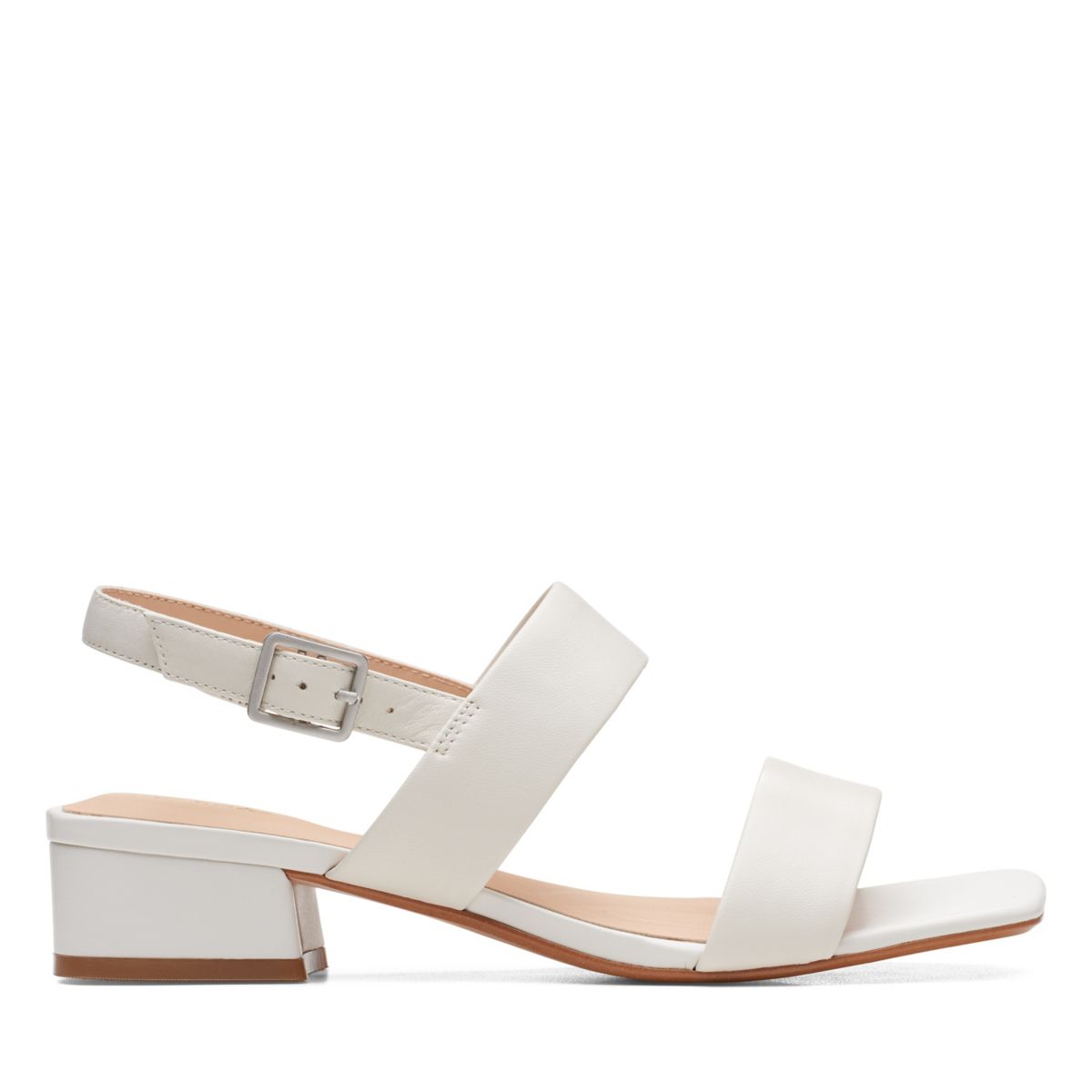 White Women's Clarks Seren 25 Strap Sandals | 82453149
